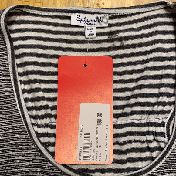 NWT Splendid women’s Canal stripe tank dress - Picture 4 of 5